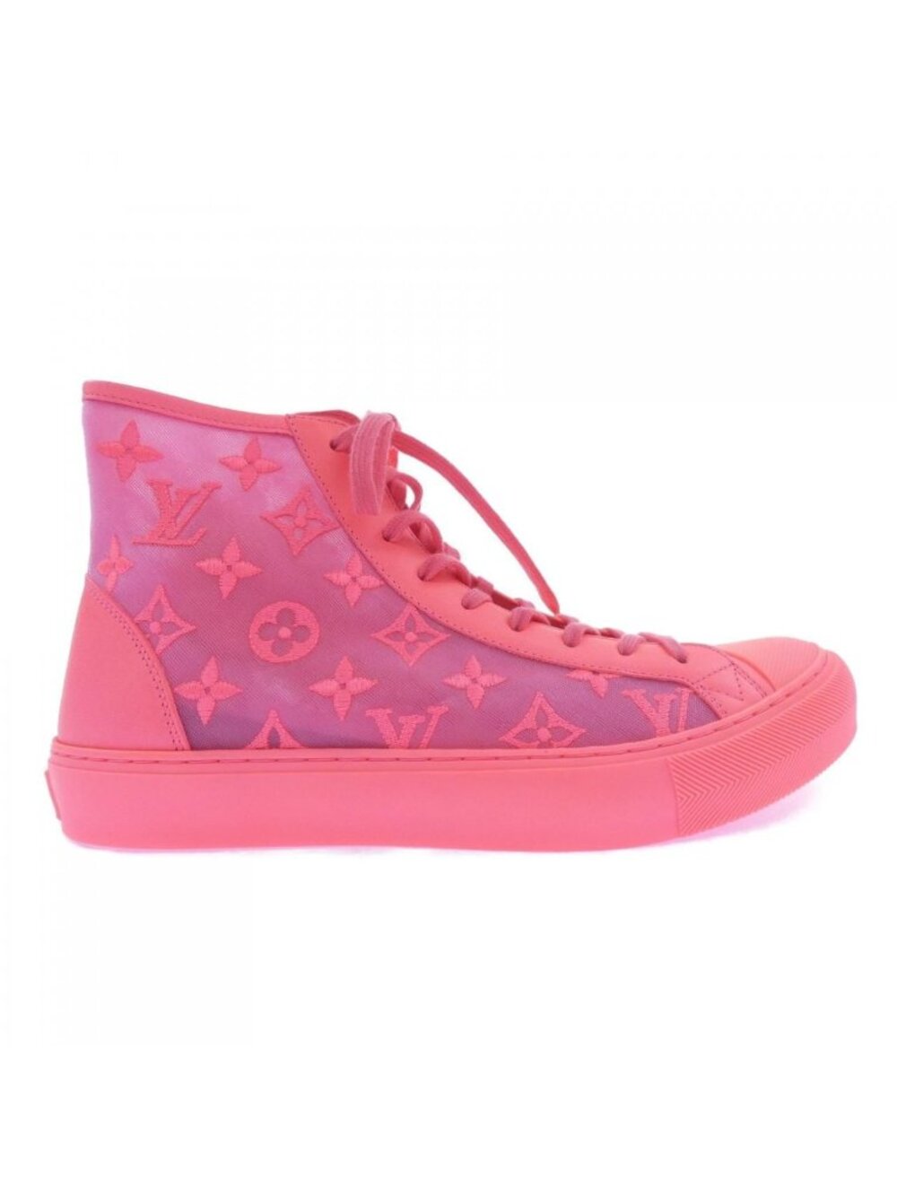Louis Vuitton Monogram Neon Tattoo Line Sneakers